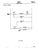 WIRING DIAGRAM Diagram and Parts List for MEF302PBWF  Frigidaire Range