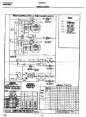 WIRING DIAGRAM Diagram and Parts List for FES387CCSA  Frigidaire Wall Oven