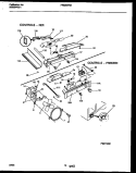 REFRIGERATOR CONTROL ASSEMBLY, DAMP Diagram and Parts List for FRS20NRAD3  Frigidaire Refrigerator