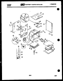 BODY PARTS Diagram and Parts List for 31-3857-66-01  Tappan Range
