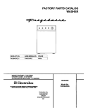 COVER Diagram and Parts List for FWXB45RGS1  Frigidaire Washer