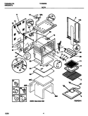 BODY Diagram and Parts List for TEF362BBBA  Tappan Range