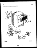 SYSTEM AND AUTOMATIC DEFROST PARTS Diagram and Parts List for MRT18CHCZ0  Frigidaire Refrigerator