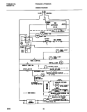 WIRING DIAGRAM Diagram and Parts List for FRS26ZGED1  Frigidaire Refrigerator