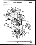 MOTOR AND LAMP ASSEMBLY Diagram and Parts List for MVH1195A  Frigidaire Microwave