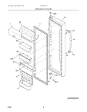 Part Location Diagram of 241760403 Frigidaire BEARING