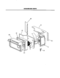 AIR HANDLING PARTS Diagram and Parts List for FAH126J2T1  Frigidaire Air Conditioner