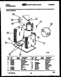 SYSTEM PARTS Diagram and Parts List for AS10C4SVB  Gibson Air Conditioner