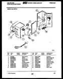 ELECTRIC PARTS Diagram and Parts List for KAL104P1A1  Kelvinator Air Conditioner