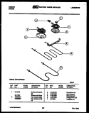 BROILER PARTS Diagram and Parts List for CEC1S3WSAC  Gibson Range