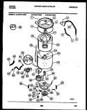 Part Location Diagram of 131545101 Frigidaire TRUNNION