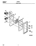 CONTROL PANEL Diagram and Parts List for TGO336BFDB  Tappan Range