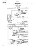 WIRING DIAGRAM Diagram and Parts List for FRS20WRHW4  Frigidaire Refrigerator