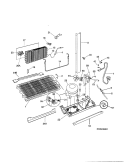 SYSTEM Diagram and Parts List for FRT26XGCW4  Frigidaire Refrigerator