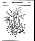 CABINET PARTS Diagram and Parts List for FPZ22V3FH0  Frigidaire Refrigerator