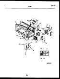 FUNCTIONAL PARTS Diagram and Parts List for 56-3462-10-01  Tappan Microwave