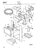 ICE DISPENSER Diagram and Parts List for FRS26ZGHB1  Frigidaire Refrigerator