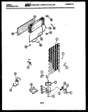 SYSTEM AND AUTOMATIC DEFROST PARTS Diagram and Parts List for RT15F4WU2A  Gibson Refrigerator