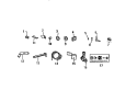 MISCELLANEOUS Diagram and Parts List for RT175GCF1  Frigidaire Refrigerator