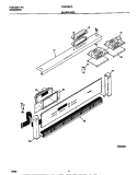 BACKGUARD Diagram and Parts List for FEB798CCTD  Frigidaire Wall Oven