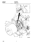 P16V0036 DRY CAB, HEATER Diagram and Parts List for GDG436REW0  Gibson Dryer
