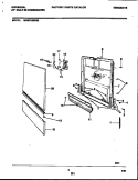 Part Location Diagram of 5303304751 Frigidaire TRIM