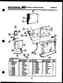Part Location Diagram of A130901 Frigidaire STRAP-CAP FAN MTR