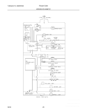 WIRING SCHEMATIC Diagram and Parts List for FRS26H7CSB4  Frigidaire Refrigerator