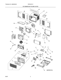 REPLACEMENT PARTS Diagram and Parts List for GAM183Q1A2  Gibson Air Conditioner
