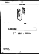 Part Location Diagram of 5303291346 Frigidaire CIRCUIT BOARD