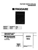 COVER Diagram and Parts List for FDB679GFW4  Frigidaire Dishwasher