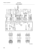 WIRING SCHEMATIC Diagram and Parts List for E23CS75DSS6  Electrolux Refrigerator
