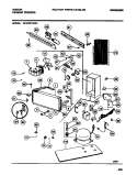SYSTEM Diagram and Parts List for GFU20F7AW4  Gibson Freezer
