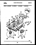 Part Location Diagram of 5303269471 Frigidaire BURNER