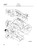 ICE CONTAINER Diagram and Parts List for FRS26KR4CB1  Frigidaire Refrigerator