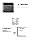 COVER Diagram and Parts List for E30EW7CGSS2  Electrolux Wall Oven