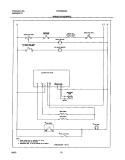 WIRING SCHEMATIC Diagram and Parts List for FEF336ASG  Frigidaire Range