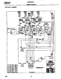 WIRING DIAGRAM Diagram and Parts List for MEF326WFSB  Frigidaire Range