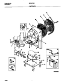 UNIT PARTS Diagram and Parts List for MDD30FW2  Frigidaire Dehumidifier