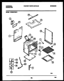 BODY PARTS Diagram and Parts List for CP303VP2W01  Uni Range