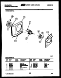 AIR HANDLING PARTS Diagram and Parts List for M206F1QA  Kelvinator Air Conditioner