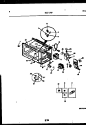 FUNCTIONAL PARTS Diagram and Parts List for MCT1370P3  Frigidaire Microwave