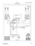 WIRING DIAGRAM Diagram and Parts List for FEF329DQA  Frigidaire Range