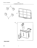Part Location Diagram of 5304471794 Frigidaire WATER TANK