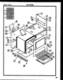 Part Location Diagram of 08013981 Frigidaire PANEL
