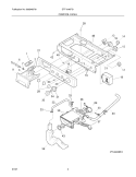 CONTROL PANEL Diagram and Parts List for GTF1040FS1  Gibson Washer