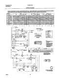 WIRING DIAGRAM Diagram and Parts List for FGZ831AS2  Frigidaire Washer Dryer Combo