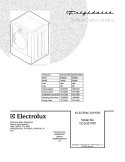COVER Diagram and Parts List for GCEQ2170KE0  Frigidaire Dryer