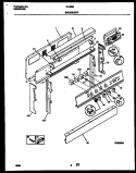 Part Location Diagram of 316014708 Frigidaire PANEL-CONTROL