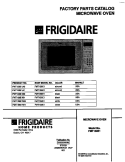 COVER Diagram and Parts List for FMT139E1W0  Frigidaire Microwave